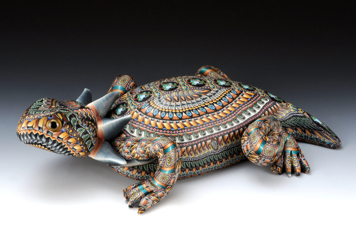 Horned Toad – FimoCreations